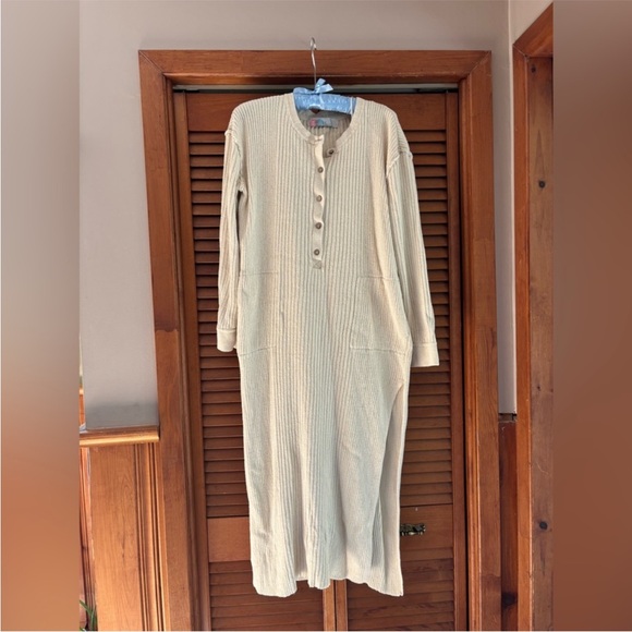 Free People Cream Sweater Dress - Picture 7 of 7